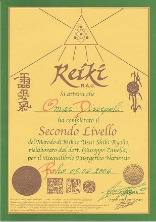 Reiki 2° livello